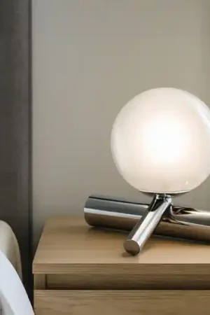 Popolare Lampada moderna cromo ca148fchwdi led 6w 3000k linea light rossini tab
