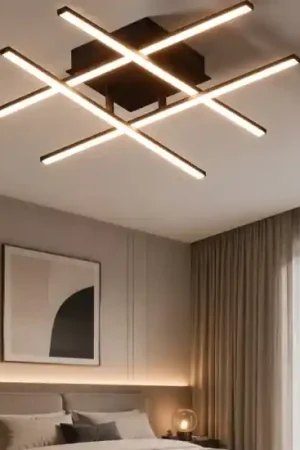 Consegna Rapida Lasana plafoniera per camera da letto moderna led 21w 3000k