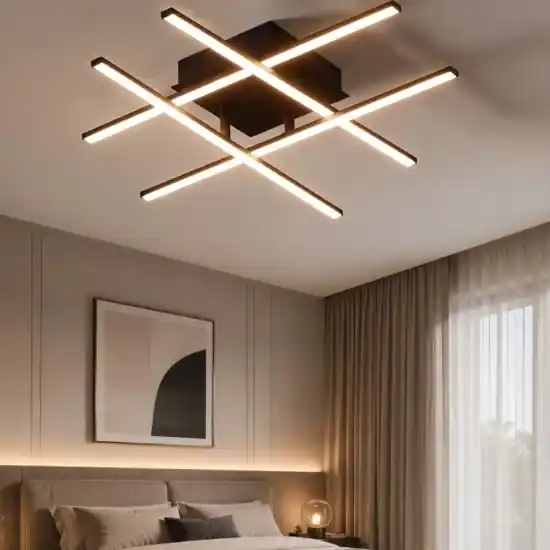 Consegna Rapida Lasana plafoniera per camera da letto moderna led 21w 3000k