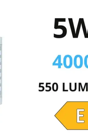 Lampadina life r7s led 5w 4000k 78mm 550lm ottica 360 Non Perdere