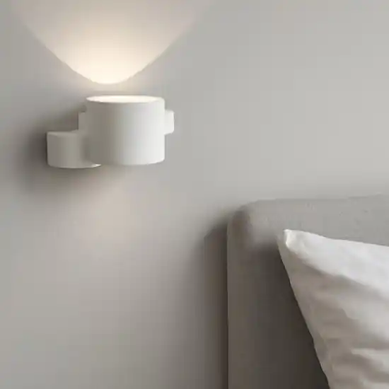Applique di gesso bianco per chia sforzin pitturabile Reso Gratuito