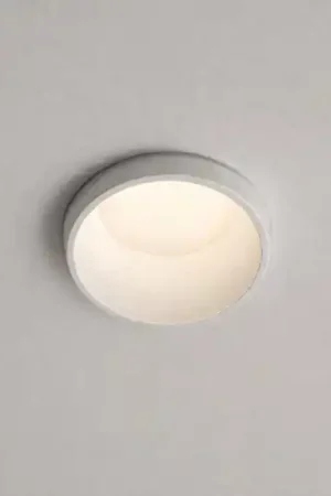 Compra Adesso Faretto da incasso in gesso rotondo sforzin thessaly per controsoffitto
