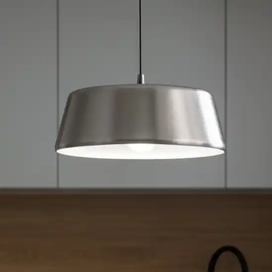 Gea luce blanca lampadario per cucina moderna nickel Miglior Prezzo