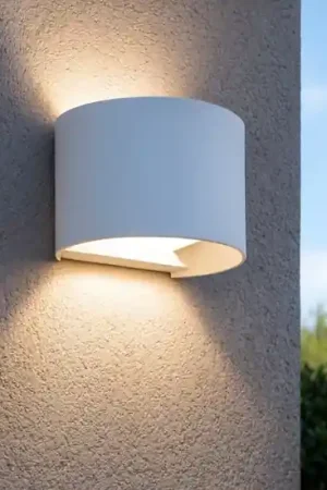 Applique per esterno ip54 bianca 10w led 4000k gea luce Offerta Speciale