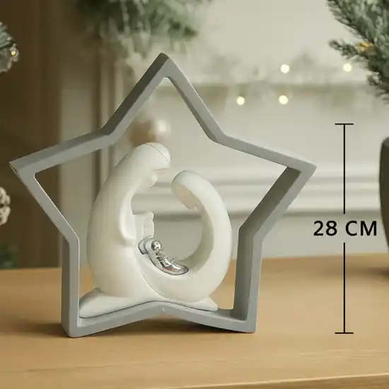 Miglior Prezzo Presepe bongelli preziosi h28 cm statuina di natale grigio