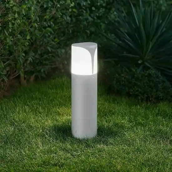 Novità Gea luce lampioncino da giardino ip44 grigio h30 cm