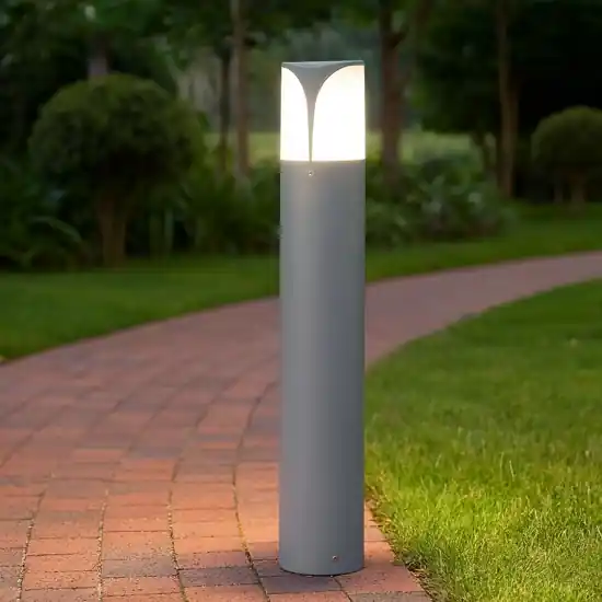 Gea luce lampioncino da giardino ip44 grigio h50 cm Offerta Del Giorno
