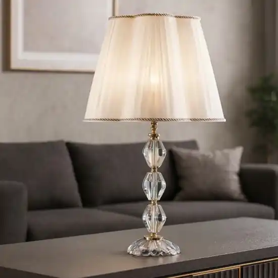 Ordina Subito Ondaluce lampada da tavolo per soggiorno cristallo classica