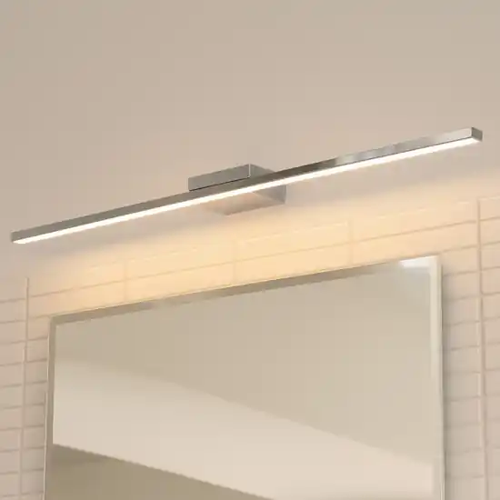 Ultime Pezzi Applique per specchio da bagno led 11w 3000k cromo