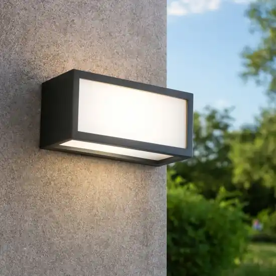 Isyluce applique da esterno led 18w 4000k ip54 deco antracite Novità