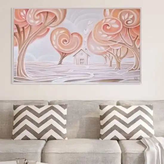 Compra Adesso Quadro moderno il sentiero dell amore 122x72