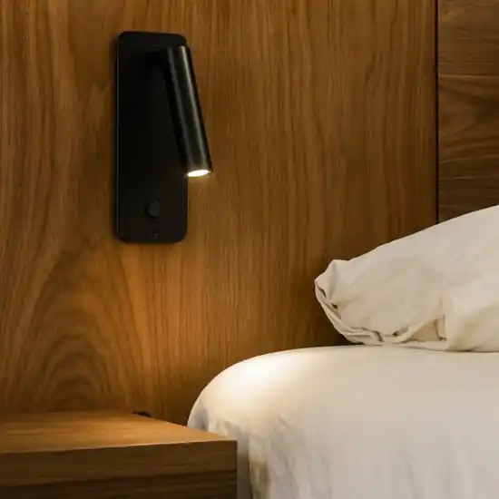 Promo Stagionale Applique da incasso per comodino camera da letto 3w 3000k nero