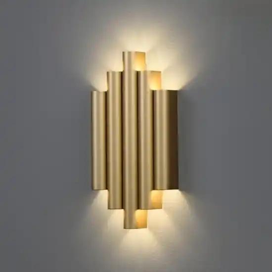 Non Perdere Applique led oro 21w 3000k design moderna per salotto