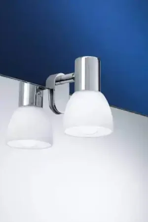 Vendita Finale Applique bagni cromo aggancio per specchio eglo sticker