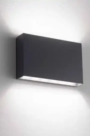Applique per esterno 12w 4000k cover bianco antracite Scelto Dai Clienti