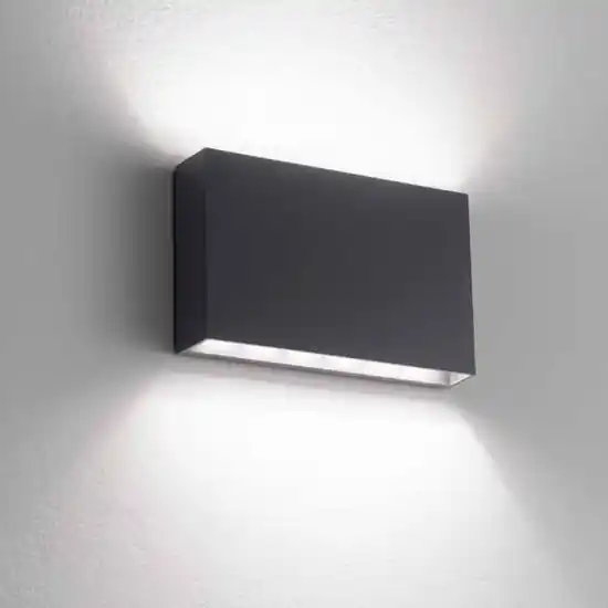 Applique per esterno 12w 4000k cover bianco antracite Scelto Dai Clienti