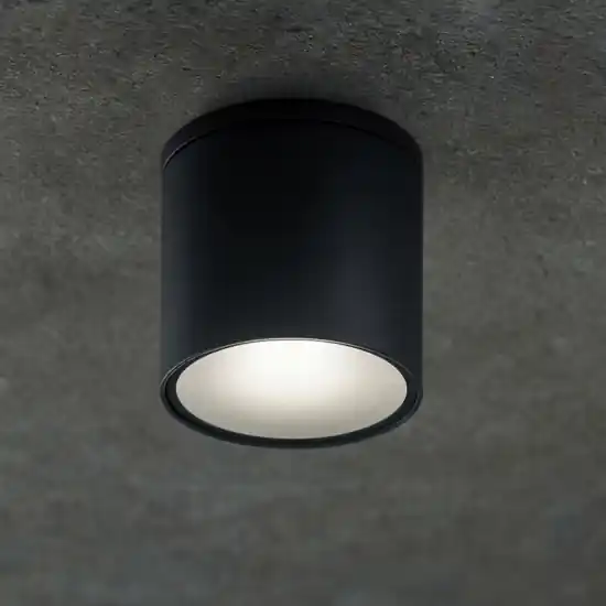 Economico Isyluce faretto da soffitto per esterno cilindro antracite ip54