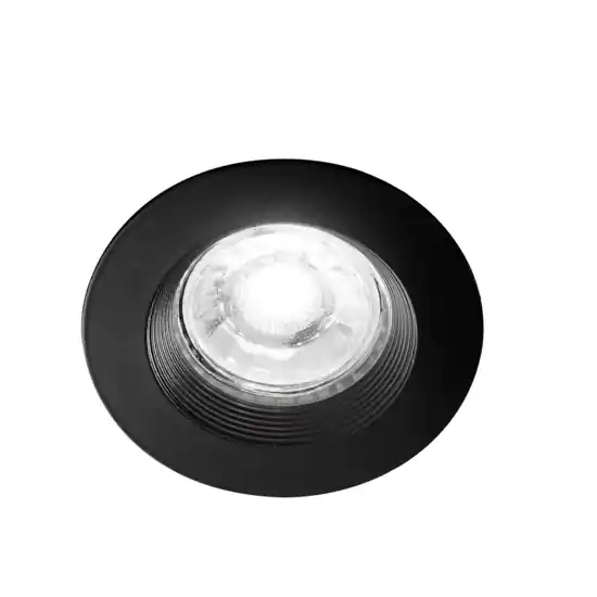 A Buon Prezzo Faretto da incasso tondo nero per controsoffitto