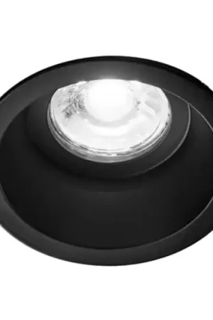 Soddisfatti O Rimborsati Faretto da incasso isyluce rotondo nero per cartongesso
