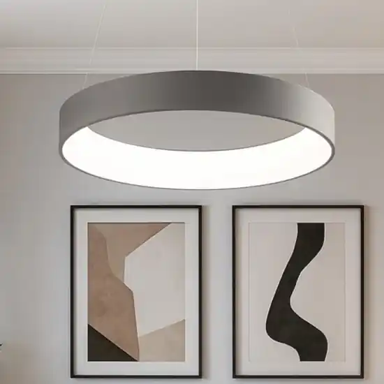 Ultime Pezzi Affralux band diodi 80cm lampadario cerchio led antracite