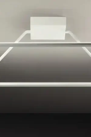 Plafoniera led 63w 3000k quadrata bianca affralux quattro Promozione