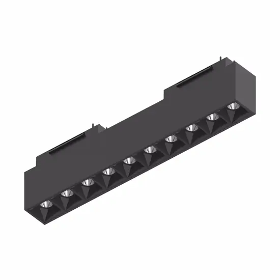 Arca modulo faretti 48v 15w 4000k nero per binario monofase ottica 40 ideal lux Quantità Limitata