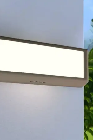 Applique da esterno rettangolare led 12w 3000k antracite isyluce Quantità Limitata