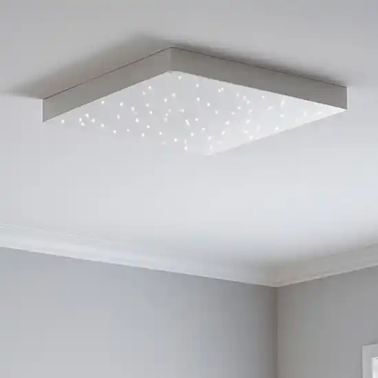 Plafoniera pannello per camera da letto cielo stellato bianco led 3000k 4000k 8w Prezzo Conveniente