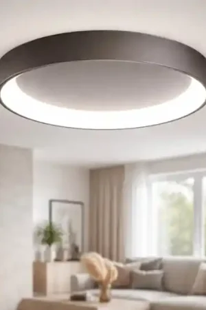 Plafoniera led 80cm anello cerchio 90w 3200k caffe affralux band diodi Ultima Occasione
