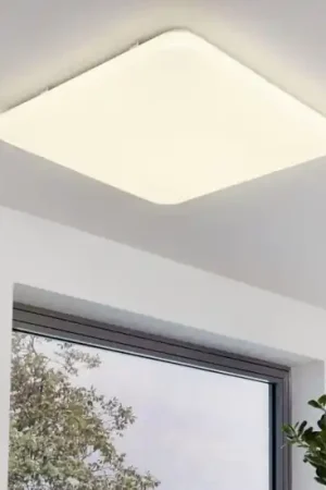 Eglo frania plafoniera led 11w 3000k bianca effetto cristalli Promozione