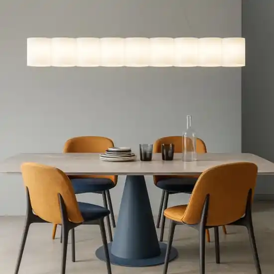 Promozione Honey stilnovo lampadario moderno led per soggiorno bianco 35w 2700k