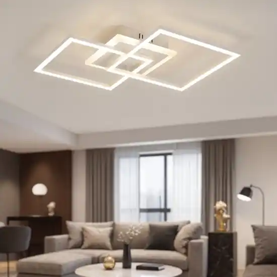 Plafoniera led 25w 3000k grigio titanio moderna dimmerabile Compra Adesso