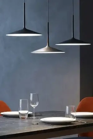 Ultimissimo Modello Linea light poe nero lampadario moderno led 19w 3000k