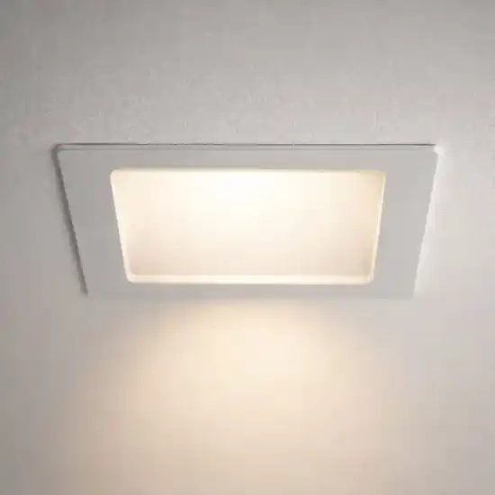 Faretto a led da incasso quadrato per controsoffitto 18w 3000k 220v bianco Esclusivo
