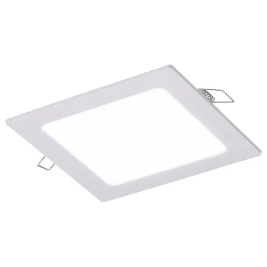 Prezzo Conveniente Faretto da incasso led quadrato bianco a soffitto 220-240v 6w 4000k