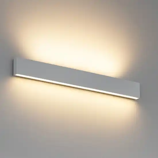 Economico Applique linea light box w2 led 41w 4000k bi emissione bianco