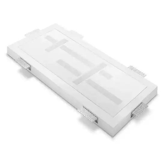 Bestseller Sforzin magnesia lampada gesso da incasso 18w 3000k per controsoffitto