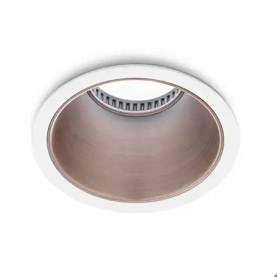 Faretto da incasso soffitto rame gea luce ceres rotondo Nuova Collezione