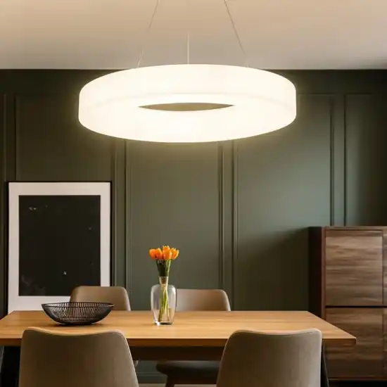 Occasione Imperdibile Saturn stilnovo lampadario led 4000k moderno 115cm