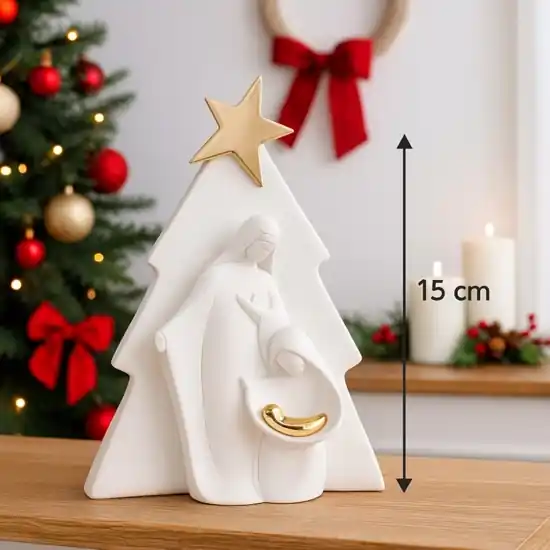 Bongelli preziosi presepe statuina h15 natività di natale oro Subito Disponibile