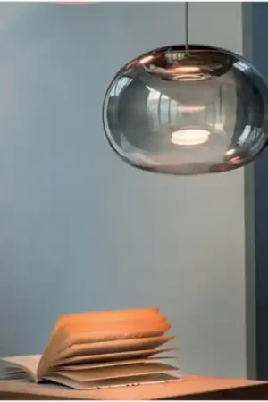 Stilnovo la mariee lampadario moderno boccia grigio fumo led 3000k Prezzo Conveniente