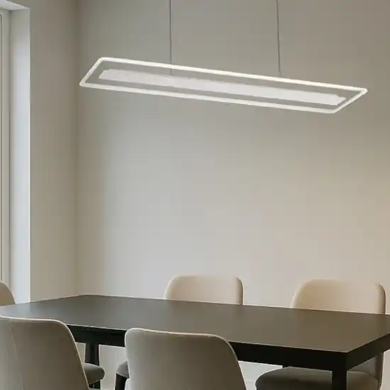 Prezzo Basso Linea light antille lampadario bianco moderno led 45w 3000k