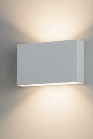 Applique bianco led 19w 3000k bi emissione box w2 linea light Offerta Limitata