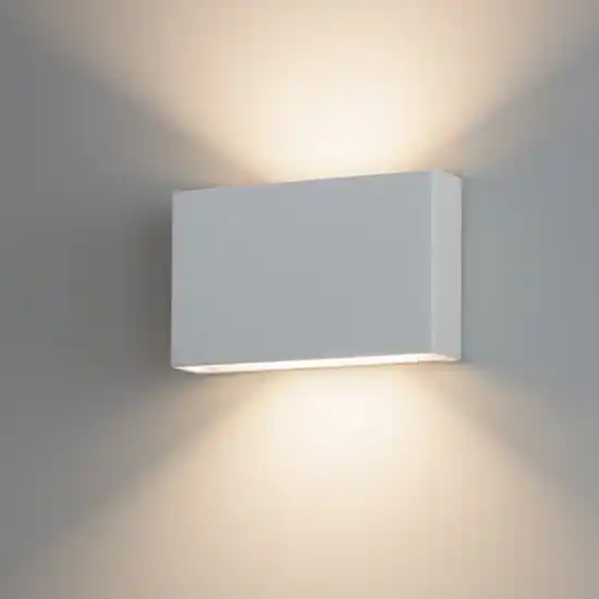 Applique bianco led 19w 3000k bi emissione box w2 linea light Offerta Limitata