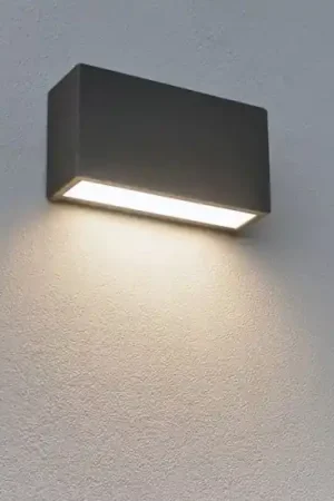Linea light applique box w1 finitura cemento led 6w 4000k mono emissione Affare