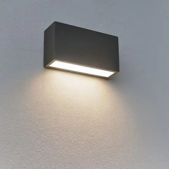 Linea light applique box w1 finitura cemento led 6w 4000k mono emissione Affare