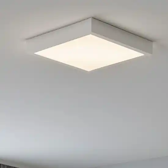 Popolare Linea light plafoniera led box sq bianca 31w 3000k