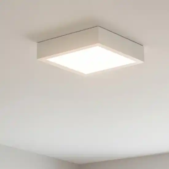 Box sq linea light plafoniera led 17w 4000k quadrata bianca Più Venduto