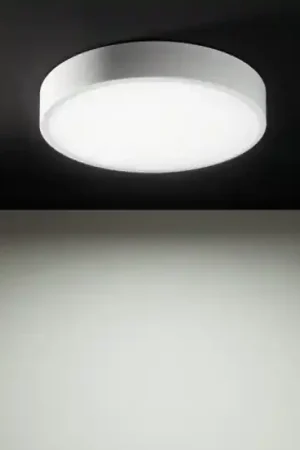 Box linea light plafoniera led 25w 4000k rotonda bianca moderna Quantità Limitata