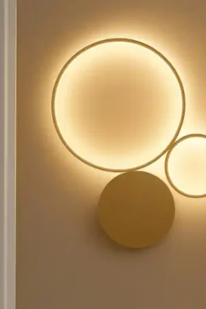 Bestseller Applique led 42w 3000k pois pl oro pc ondaluce